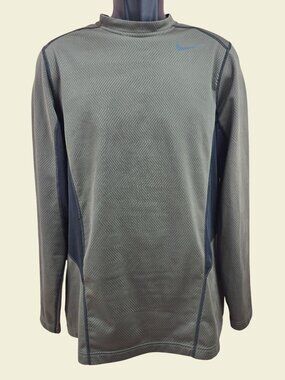 Nike Pro Mens Long Sleeve Fitted Dri-Fit Shirt Size Large